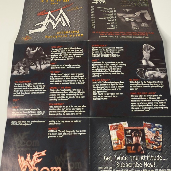 WWF The Music CD - Picture 6 of 6